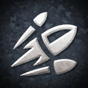 Emblema de fuego rápido